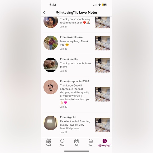 Like this listing to get notified for next live show💗💗 unlisted items in live - Picture 6 of 11